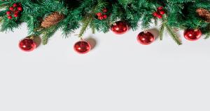 Image illustrating QR Codes on Christmas Decoration